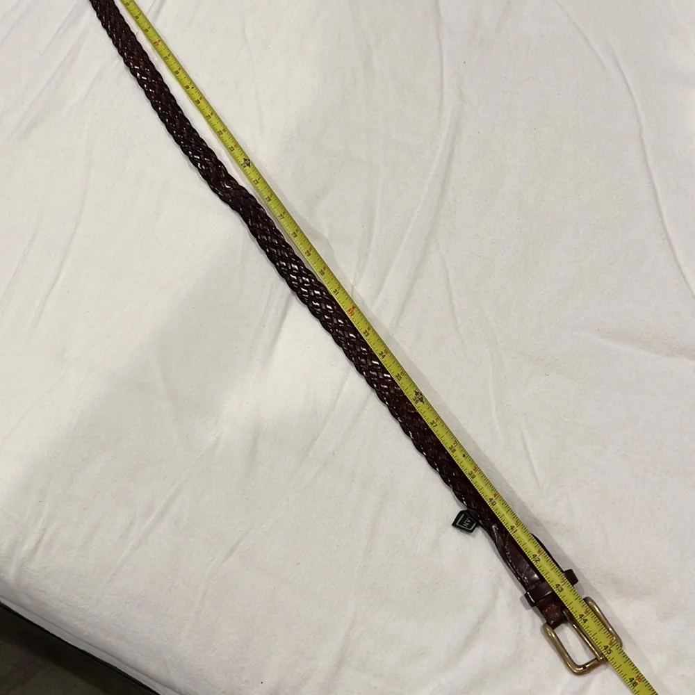 Cole Haan Brown Weave Belt
